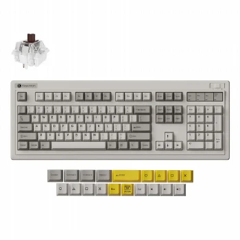 Безжична механичка клавиатура Keychron R6 QMK Retro -