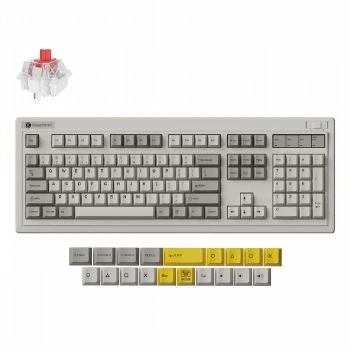 Безжична механичка клавиатура Keychron R6 QMK Retro -