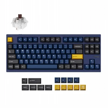 Механична клавиатура Lemokey L4 QMK TKL Navy Blue - Keychron