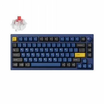 Механична клавиатура Lemokey P1 Pro QMK 75% Navy Blue -