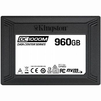 Kingston 960GB DC1000M U.2 Enterprise NVMe SSD
