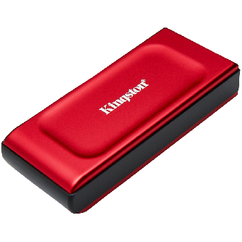 Kingston SSD 2TB XS1000 Red External USB 3.2 Gen 2 Portable Solid State Drive