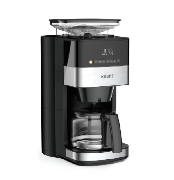 Krups KM832810 Grind& Brew, metalic grinder