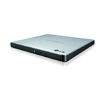 Hitachi-LG GP57ES40 Ultra Slim External DVD-RW, Super Multi, Double Layer, TV