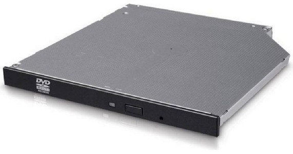 Hitachi-LG GUD1N Slim Internal 9.5mm DVD-RW, Super Multi, Double Layer, M-Disk Support
