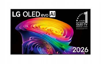 LG OLED65C61LA, 65" OLED evo, 4K (3840 x 2160), DVB-C/T2/S2, Alpha 11 AI 4K