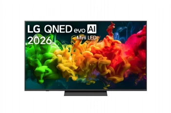 LG 65QNED81B3A, 65" 4K QNED MiniLED Smart TV, 3840x2160, DVB-T2/C/S2, Alpha7 AI