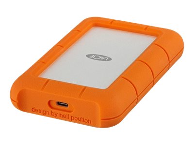 LACIE RUGGED 4TB USB-C USB3.0 Drop crush and