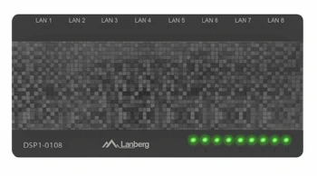 Lanberg switch DSP1-0108 8-port, 100MB/s