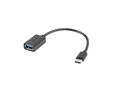 Lanberg adapter USB-C(m) 2.0 -> USB-A(f) cable 15cm OTG