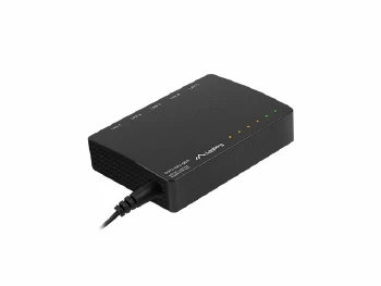 Lanberg switch dsp3-1005-60w 5x 1GB poe+ (4 port poe 30w/port max 60w) unmanaged