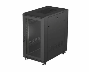 Lanberg Rack Cabinet 19" Free-Standing 22U/600X1000 (FlAT Pack) With Mesh Door