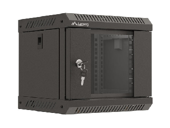 Lanberg rack cabinet 10" wall-mount 4U/300x300 (flat