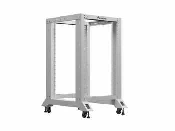 Lanberg open rack 19" 18U 600x800, grey