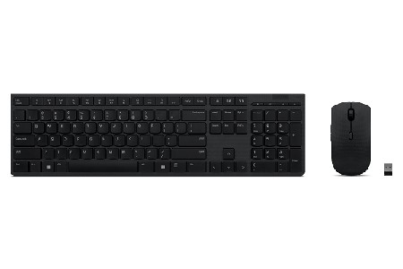 Lenovo Professional Wireless Rechargeable Combo Keyboard and Mouse