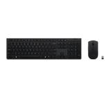 Lenovo Professional Wireless Rechargeable Combo Keyboard and Mouse-US Euro