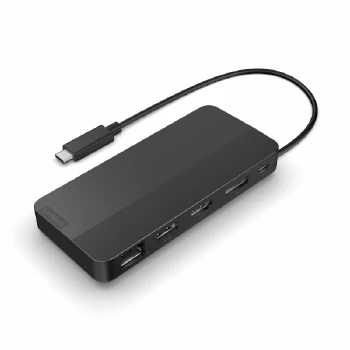 Lenovo Value Bundle USB-C Dual Display Travel Dock+ThinkPad Essential 15.6-inch