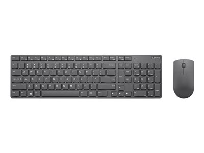 Lenovo Professional Ultraslim Wireless Combo Keyboard and Mouse- US
