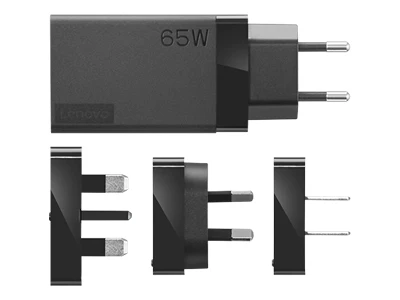 LENOVO 65W USB-C AC Travel Adapter 4 interchangeable