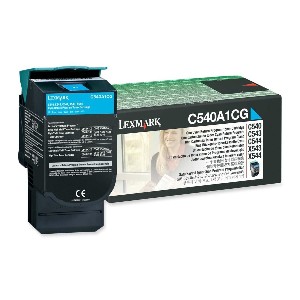 Lexmark C54x, X54x Cyan Return Programme Toner Cartridge (1K)