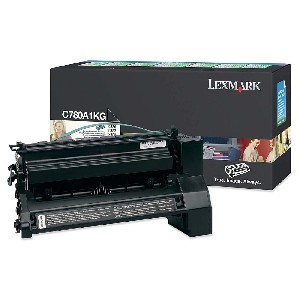 Lexmark C780, C782 Black Return Programme Print Cartridge (6K)