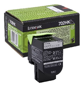 Lexmark 702HK Black High Yield Return Program Toner Cartridge
