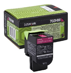 Lexmark 702HM Magenta High Yield Return Program Toner Cartridge