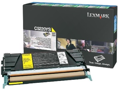 Lexmark C524, C532, C534 Yellow High Yield Return Programme Toner Cartridge (5K)