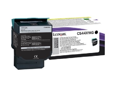 Lexmark C544, X544 Black Extra High Yield Return Programme Toner Cartridge (6K)