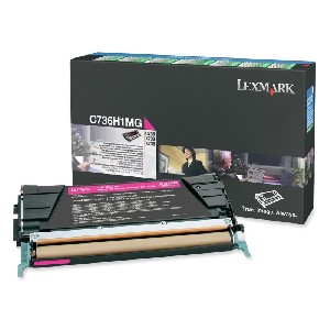 Magenta High Yield Toner Cartridge, 10, 000 pages, C736dn