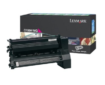 Lexmark C780, C782 Magenta High Yield Return Programme Print Cartridge (10K)