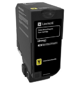 Lexmark Yellow Return Programme Toner Cartridge