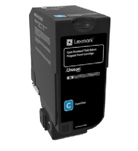 Lexmark Cyan Standard Yield Return Programme Toner Cartridge