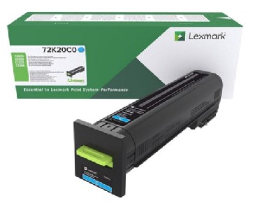Lexmark Cyan Return Program Toner Cartridge