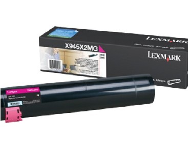 Lexmark X940e, X945e Magenta High Yield Toner Cartridge (22K)