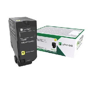 Lexmark CS727de/728de/CX727de Standard Standard Yellow Return Programme Toner Cartridge