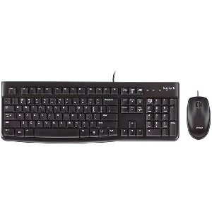 LOGITECH Corded Desktop MK120 - EER - US International layout