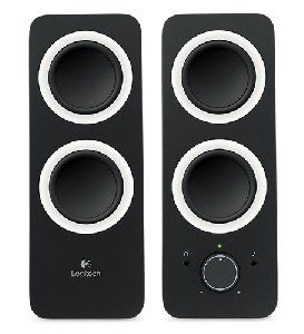 Logitech 2.0 Speakers Z200 - Midnight black