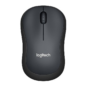 Logitech Wireless Mouse M220 Silent, black