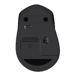 Logitech Wireless Mouse M330 Silent Plus, black