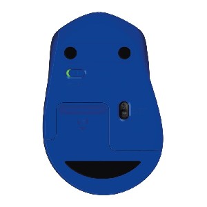 Logitech Wireless Mouse M330 Silent Plus, blue