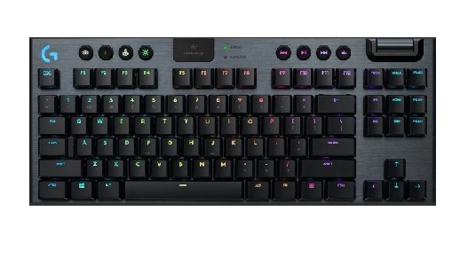 Logitech G915 Wireless TKL Keyboard, GL Linear Low Profile, Lightspeed Wireless