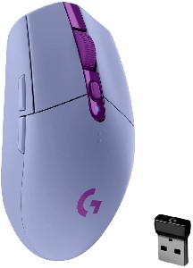 Logitech G305 LIGHTSPEED Wireless Gaming Mouse - LILAC - 2.4GHZ/BT - N/A - EER2 - G305