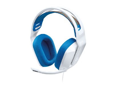 Logitech G335 Gaming Headset, PRO-G 40 mm Drivers, DTS Headphone: X 2.0 Surround, Blue