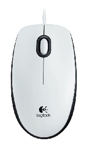 Logitech Mouse M100 White