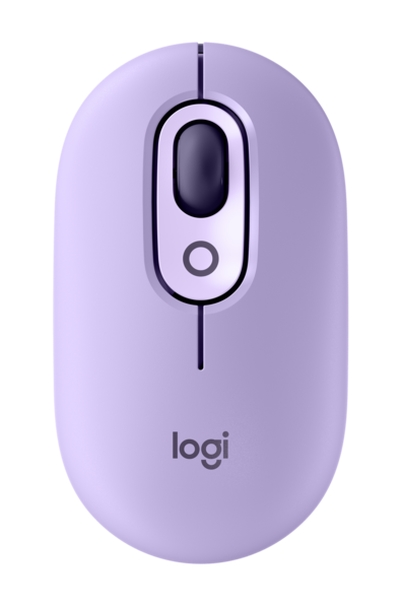 Logitech POP Mouse with emoji - LILAC