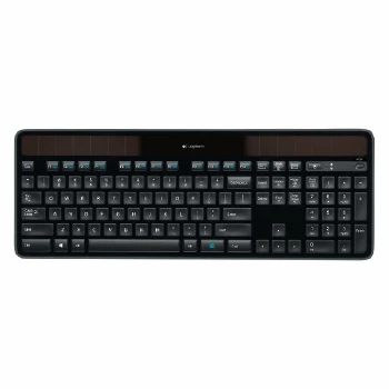 LOGITECH K750 Wireless Solar Keyboard - BLACK - UK
