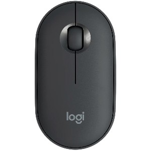 LOGITECH M350S Pebble 2 Bluetooth Mouse - TONAL GRAPHITE - DONGLELESS