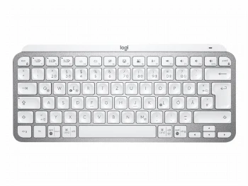 LOGITECH MX Keys Mini Minimalist Wireless Illuminated Keyboard - PALE GREY - US INT' L - 2