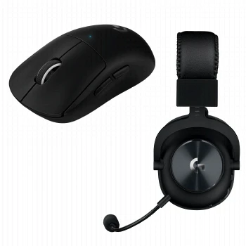 Бъндъл Геймърска мишка Logitech G Pro X Superlight и